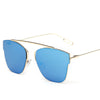 New Vintage Metal Frame Mirror Sunglasses For Men And Women -SunglassesCraft