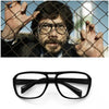 La Casa De Papel Money Heist  El Profesor Square Glasses - SunglassesCraft