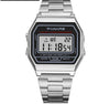 Classic Vintage Square Digital Sports watches For Men And Women-SunglassesCraft
