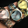 Luxury Round Heart Shape Stainless Steel Women Watch-SunglassesCraft