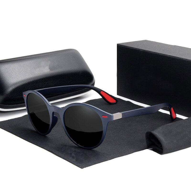 Polarized Classic Vintage Round Designer Frame Unique Retro Top