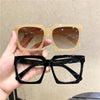 Classic Square Vintage Oversized Ladies Big Frames Sunglasses For Men And Women-SunglassesCraft