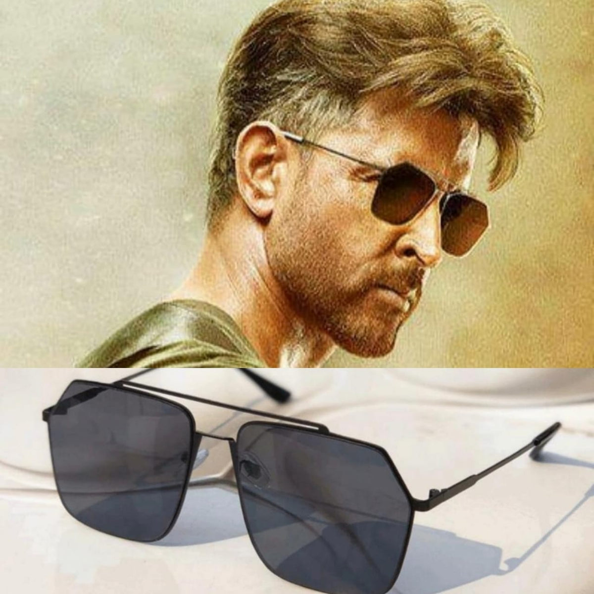 Hrithik Roshan War Movie Stylish Sunglasses For Men-SunglassesCraft