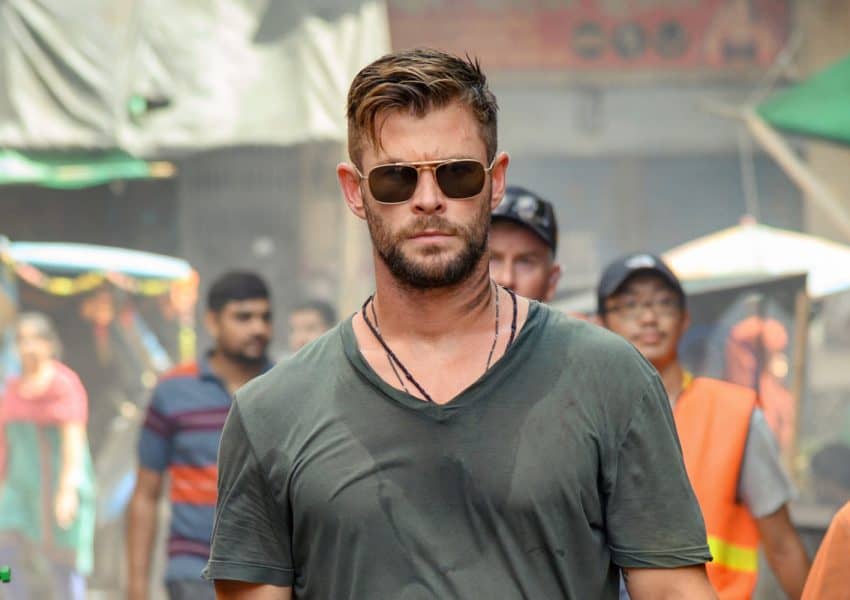 Chris Hemsworth Extraction Movie Square Sunglasses For Men Sunglassesc Sunglassescraft 4683