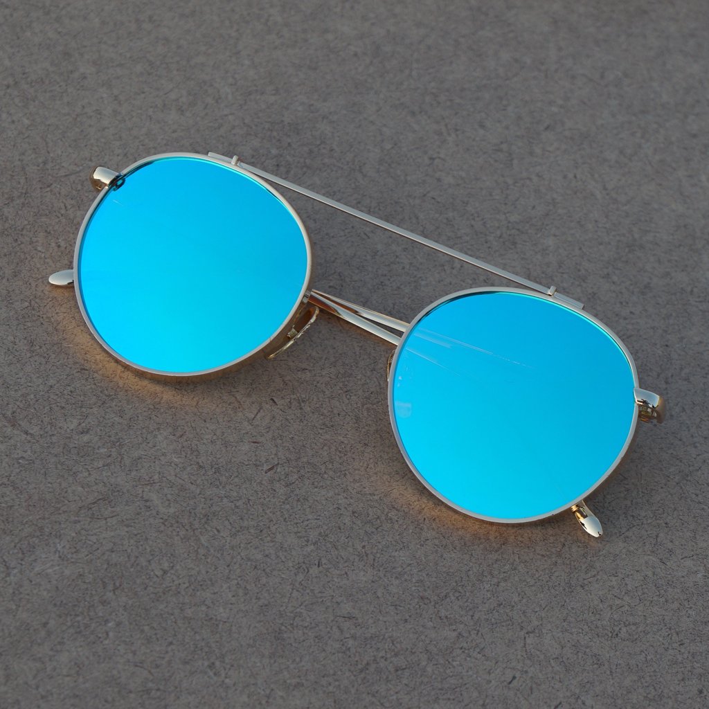 Aqua blue sunglasses hotsell