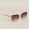 New Metel square Rimlsess Frame Sunglasses For Men And Women-SunglassesCraft