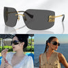 Square Curved Sunglasses For Unisex-SunglassesCraft