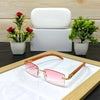 Rimless Rectangular Sunglasses For Men And Women-SunglassesCraft