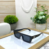 Vintage Rectangle Eyewear Sunglasses Unisex-SunglassesCraft