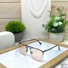 Metallic Style Glasses For Men And Women-SunglassesCraft