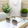 New Metal Rimless Sunglasses Men And Women-SunglassesCraft