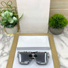 New Fashion Diamond Square Sunglasses Unisex-SunglassesCraft