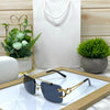 New Retro Rimless Sunglasses for Men And Women-SunglassesCraft