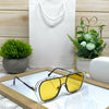 Retro One Piece Square Sunglasses Unisex-SunglassesCraft