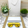 Retro One Piece Square Sunglasses Unisex-SunglassesCraft