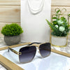 New Fashion Metal Double Beam Square Sunglasses Unisex-SunglassesCraft