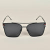 New Metel square Rimlsess Frame Sunglasses For Men And Women-SunglassesCraft