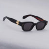 Stylish Square Polygon Frame Sunglasses For Unisex-SunglassesCraft