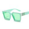 Luxury Candy Colors Square Shape Sunglasses For Men And Women-SunglassesCraft