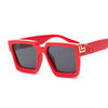 Luxury Candy Colors Square Shape Sunglasses For Men And Women-SunglassesCraft