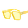 Luxury Candy Colors Square Shape Sunglasses For Men And Women-SunglassesCraft