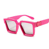 Luxury Candy Colors Square Shape Sunglasses For Men And Women-SunglassesCraft