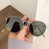 Trendy Round Metal Frame For Men And Women-SunglassesCraft