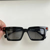 Rectangle Germany Acetate Unisex Sunglasses-SunglassesCraft