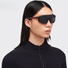 Sporty Oversized Shield Sunglasses For Unisex-SunglassesCraft