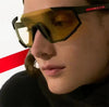 Sporty Oversized Shield Sunglasses For Unisex-SunglassesCraft