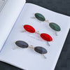 2024 New Small Oval Sunglasses for Men and  Women-SunglassesCraft