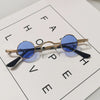 Mini Retro Round Sunglasses For Men and Women-SunglassesCraft