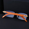 Classic Rectangular Glasses For Men And Women-SunglassesCraft