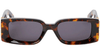 Rectangular-Frame Acetate Sunglasses For Unisex-SunglassesCraft