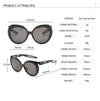 Trendy Retro Fashion Brand Designer Luxury Classic Round Frame Sunglasses For Men And Women-SunglassesCraft