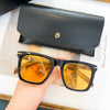 Stylish Oversized Classic Square Big Frame Classic Vintage Polarized Retro Fashion Brand Designer Sunglasses For Men And Women-SunglassesCraft