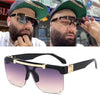 Oversized Folding Flip Sunglasses For Men And  Women-SunglassesCraft