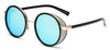 Trendy Round Mirror Sunglasses For Women-SunglassesCraft