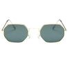 Classy Vintage Polygon Clear Lens Sunglasses For Men And Women -SunglassesCraft
