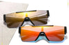 Stylish Oversized Rimless One Piece Square Sunglasses For Men And Women-SunglassesCraft