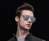 Trendy Square Metal Sunglasses For Men And Women -SunglassesCraft