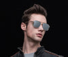 Stylish Celebrity Square Metal Sunglasses For Men And Women -SunglassesCraft