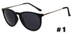 New Stylish Round Vintage Gradient Sunglasses For Men And Women-SunglassesCraft