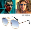 Polygon Metal Sunglasses For Men And Women -SunglassesCraft