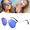 Stylish Rimless Cool Round Sunglasses For Men And Women -SunglassesCraft