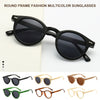 Brand Designer Vintage Style Small Round Frame High Quality Fashionable Outdoor Driving Sunglasses For Men And Women-SunglassesCraft