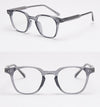 Korean Style TR90 Anti Blue Light Transparent Square Eyeglasses For Unisex