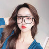Anti Blue Light Blocking UV400 Protection Clear Lens Square Eyeglasses Spectacle Frame For Men And Women