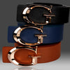 Luxury Design Gold G-shaped Buckle Belt For Men-SunglassesCraft