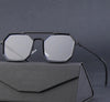 Classic Square Design With Metal Frame Sunglasses-SunglassesCraft